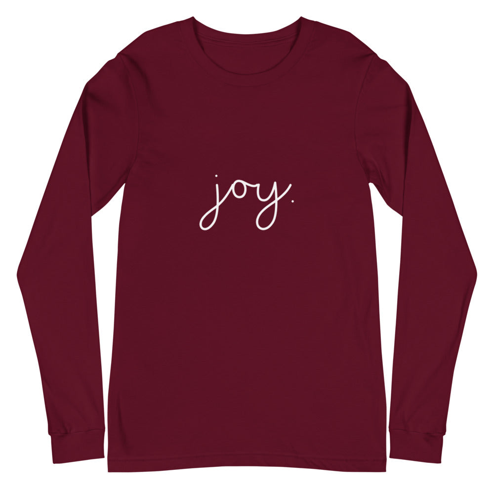 Joy Period Unisex Long Sleeve Tee