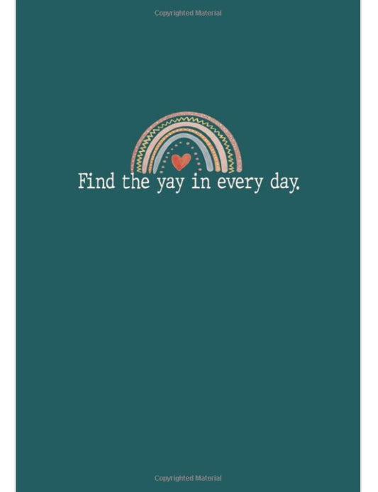 Find the Yay Boho Rainbow Notebook