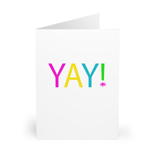 YAY Greeting Cards (5 Pack)