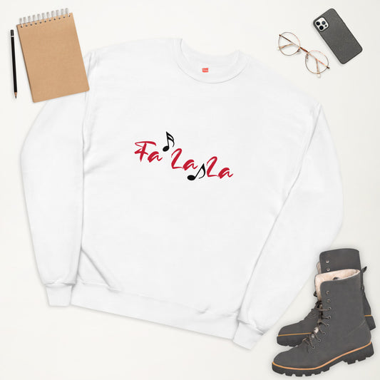 Fa La La Holiday Sweatshirt Unisex