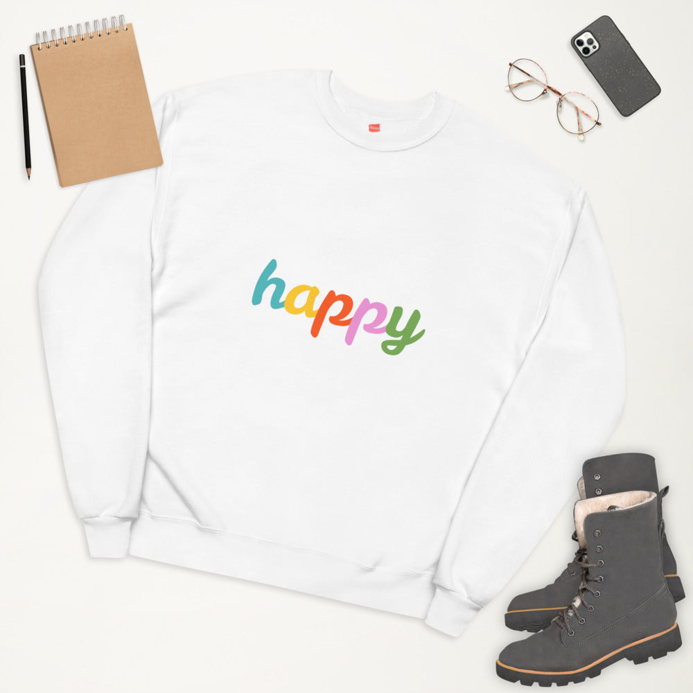 Happy Unisex Sweatshirt