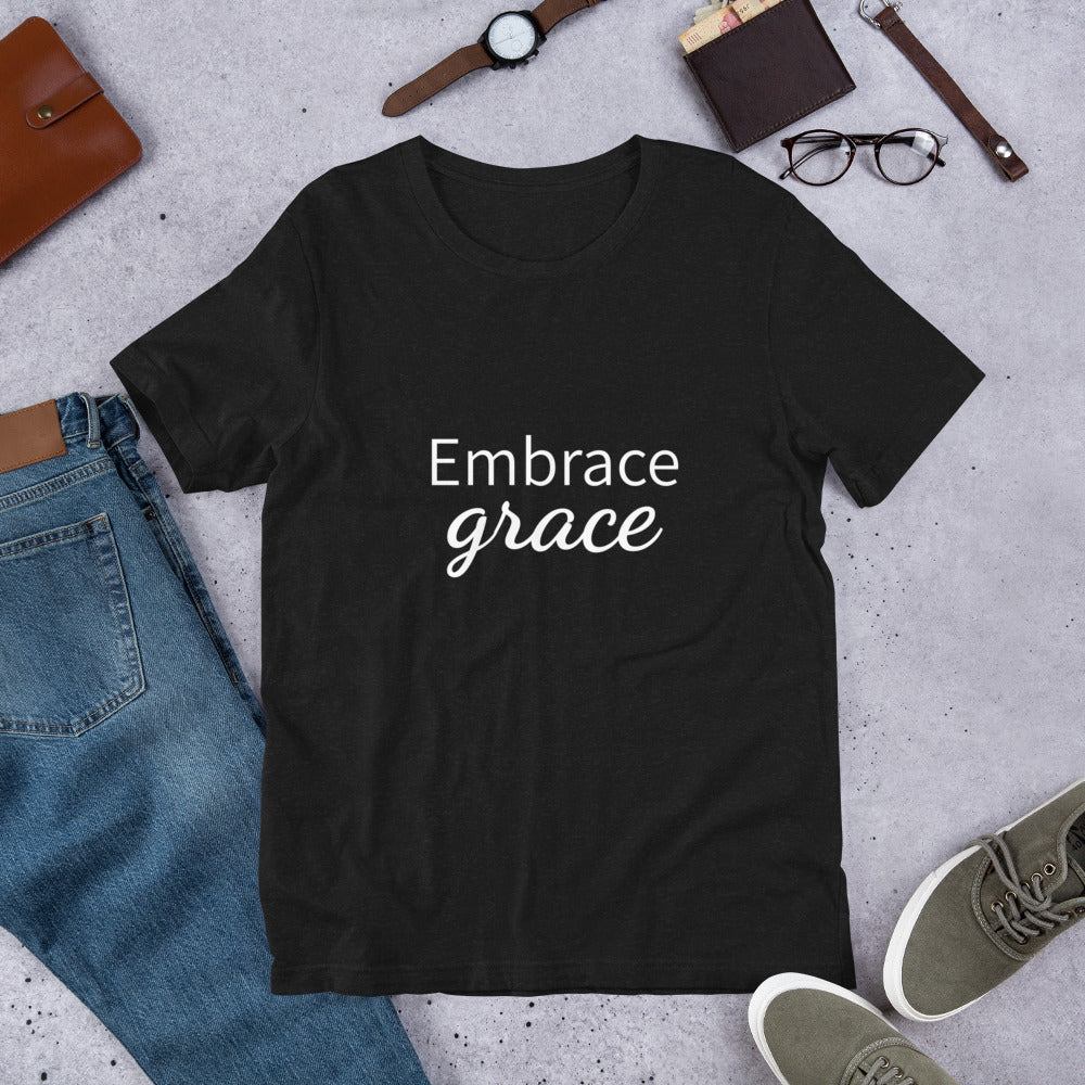 Embrace Grace Short-Sleeve Unisex T-Shirt
