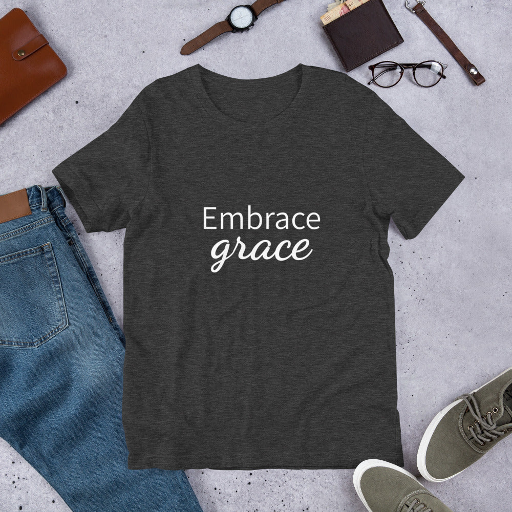 Embrace Grace Short-Sleeve Unisex T-Shirt