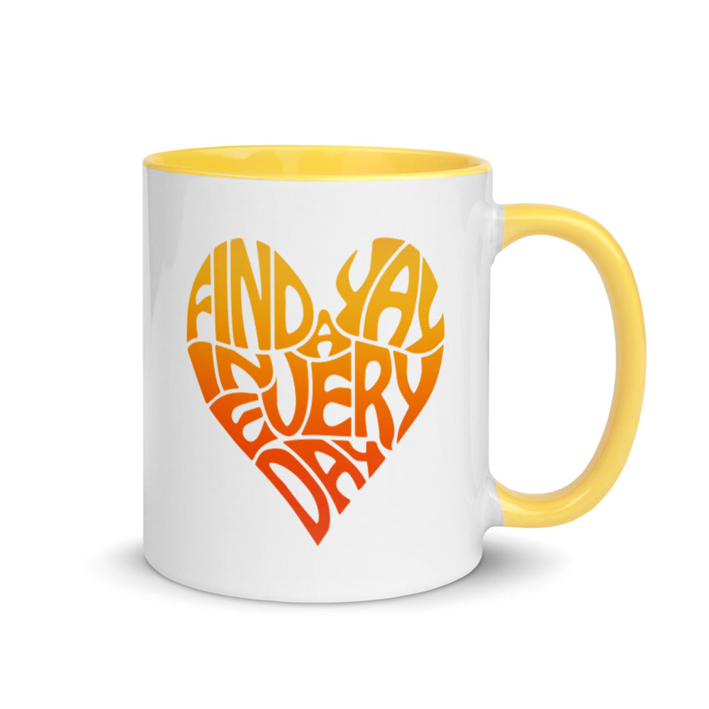 Sunshine Colors in a Coffee Mug! Find a Yay Every Day!